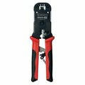 Swe-Tech 3C Crimp Tool for Simply45 Brand Pass Through UTP & STPInternal Ground RJ45 Modular Plugs FWTS45-C100